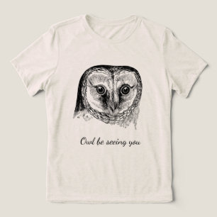 Camiseta Triblenda Búho con presupuesto