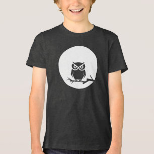 Camiseta Triblenda Búho y la luna