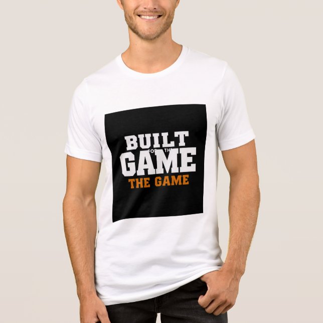Camiseta Triblenda Built for the Game Bold Typography (Anverso)