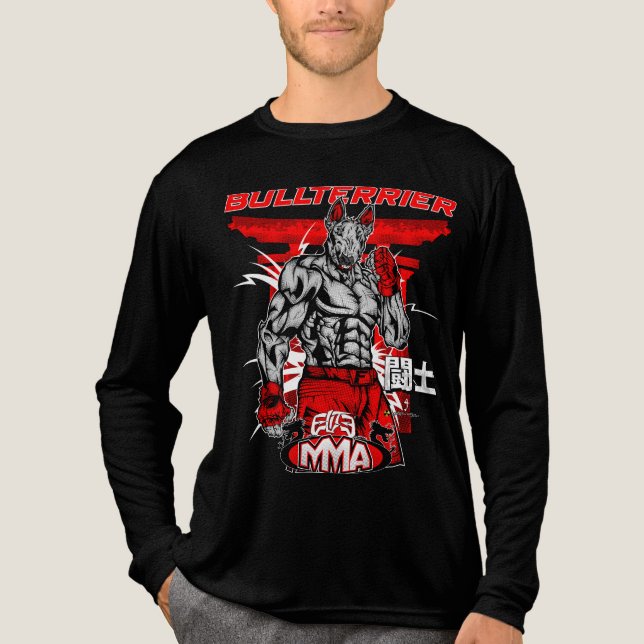 Camiseta Triblenda BULL TERRIER Martial Arts ElitE (Anverso)