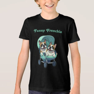Camiseta Triblenda Bulldog Francés Französische Bulldogge Gemelos