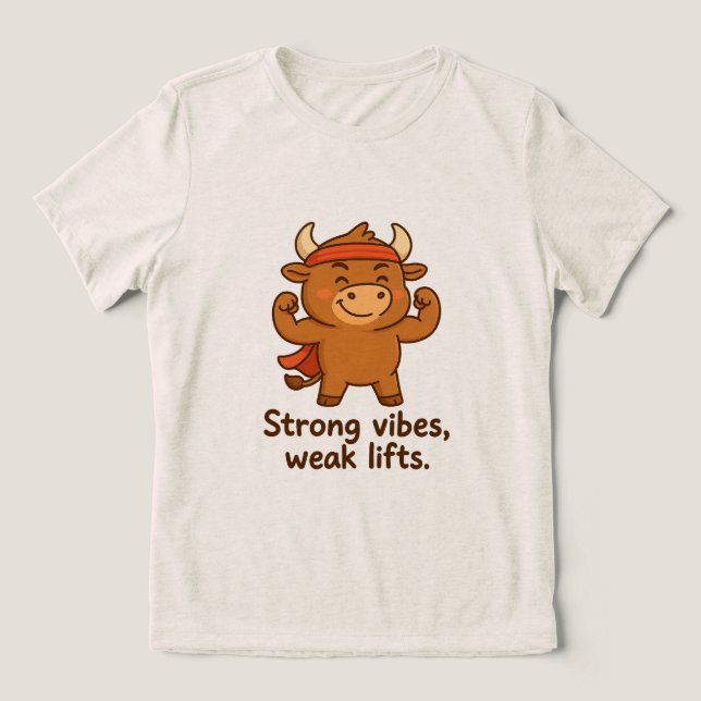 Camiseta Triblenda Bullio® - Mente fuerte, vida pequeña | Personaliza (Diseño delantero )