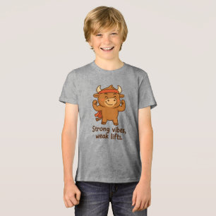 Camiseta Triblenda Bullio® - Vibes fuertes, divertidos niños pequeños