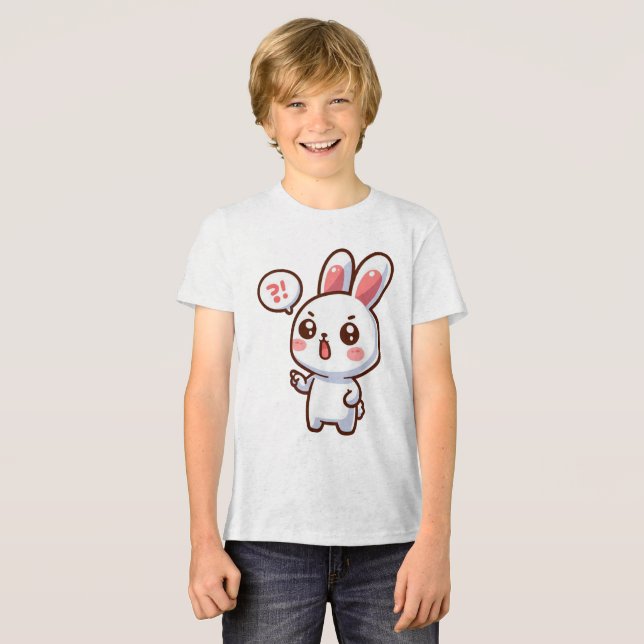 Camiseta Triblenda BUNNY. #Part2 / Kids T-shirt (funny bunny) #3 (Anverso Completo)