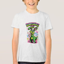 Camiseta Triblenda Bunnysaurus Easter Dino Bunny Hybrid Kids Shirt