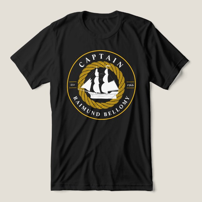 Camiseta Triblenda Buque de navegación (Diseño delantero )