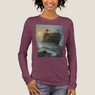 Camiseta Triblenda Buque fantasma, barco pirata,