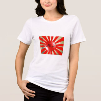 Camiseta Triblenda burbuja de bandera japonesa, ¡vamos!
