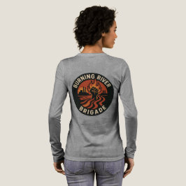 Camiseta Triblenda Burning river brigade long sleeve 