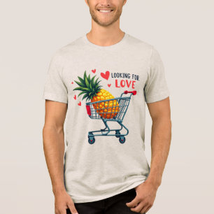 Camiseta Triblenda Buscando amor - Crazo de citas de piña