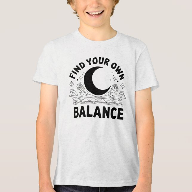 Camiseta Triblenda Buscar su propio saldo (Anverso)