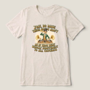 Camiseta Triblenda Caballero DJ ‘Manos en el aire’ Fiesta Steampunk