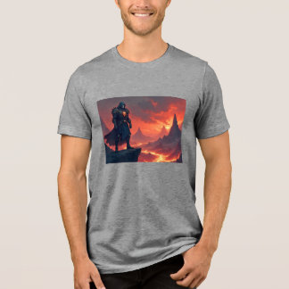 Camiseta Triblenda Caballero Oscuro de la Llama