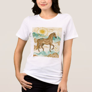 Camiseta Triblenda Caballo blanco
