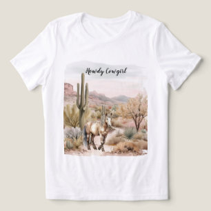 Camiseta Triblenda Caballo Cactus Occidental