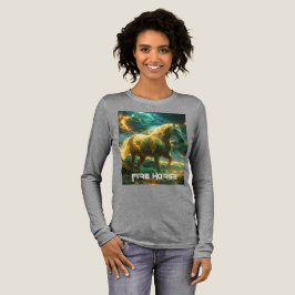 CAMISETA TRIBLENDA CABALLO DE FUEGO - ZODÍACO CHINO - 