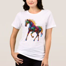 Camiseta Triblenda Caballo elegante