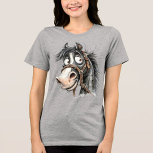 Camiseta Triblenda caballo peculiar