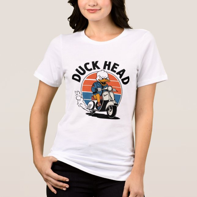 Camiseta Triblenda Cabeza de pato (Anverso)