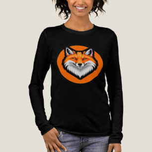 Camiseta Triblenda Cabeza de zorro vibrante