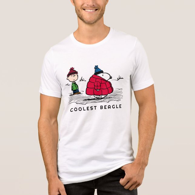 Camiseta Triblenda Cacahuetes | Chaqueta rellena Snoopy & Linus Down (Anverso)