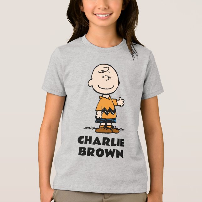 Camiseta Triblenda Cacahuetes | Charlie Brown (Anverso)