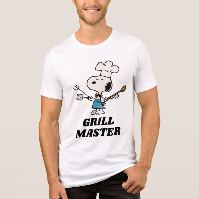 Camiseta Triblenda Cacahuetes | Chef Snoopy (Anverso)