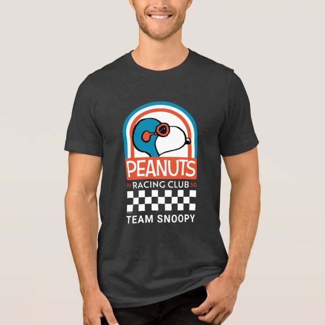 Camiseta Triblenda Cacahuetes | Club de Carreras Snoopy (Anverso)