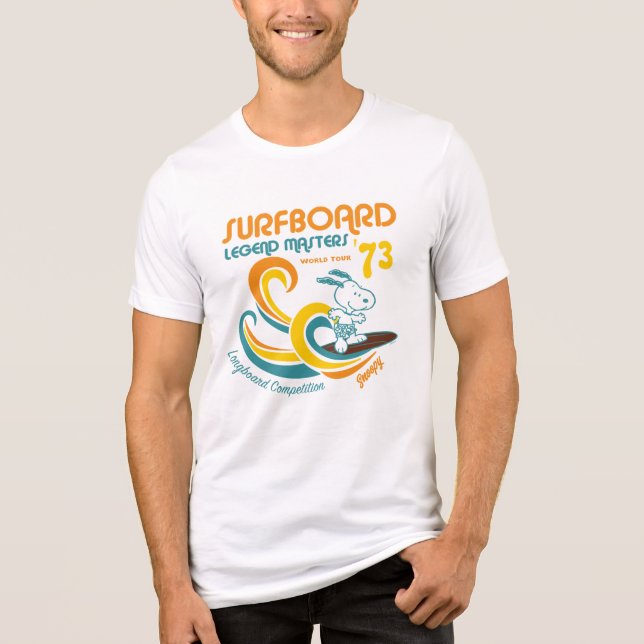 Camiseta Triblenda Cacahuetes | Concurso Snoopy Surfboard Longboard (Anverso)