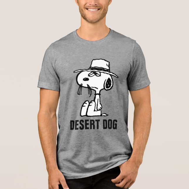 Camiseta Triblenda Cacahuetes | El hermano Spike de Snoopy (Anverso)