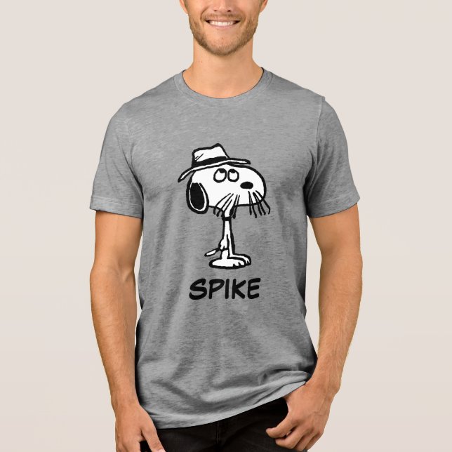 Camiseta Triblenda Cacahuetes | Hermano Spike de Snoopy (Anverso)