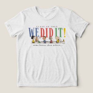 Camiseta Triblenda Cacahuetes Lo Hicimos Graduación Frase Divertida S