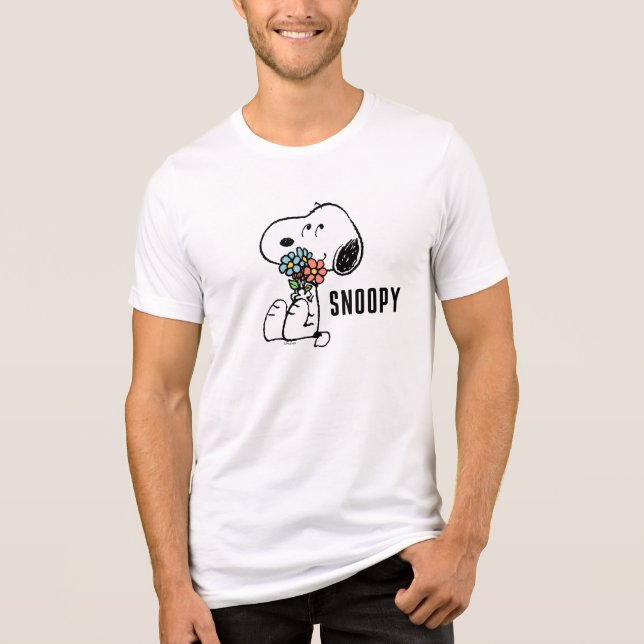 Camiseta Triblenda Cacahuetes | Parar y oler las flores (Anverso)