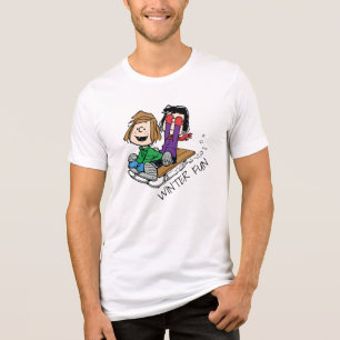 Camiseta Triblenda Cacahuetes   Patty Peppermint & Marcie Sled Riding