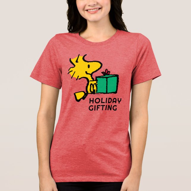Camiseta Triblenda Cacahuetes | Regalo de Navidades de Woodstock (Anverso)