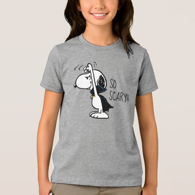 Camiseta Triblenda Cacahuetes | Scary Vampire Snoopy (Anverso)