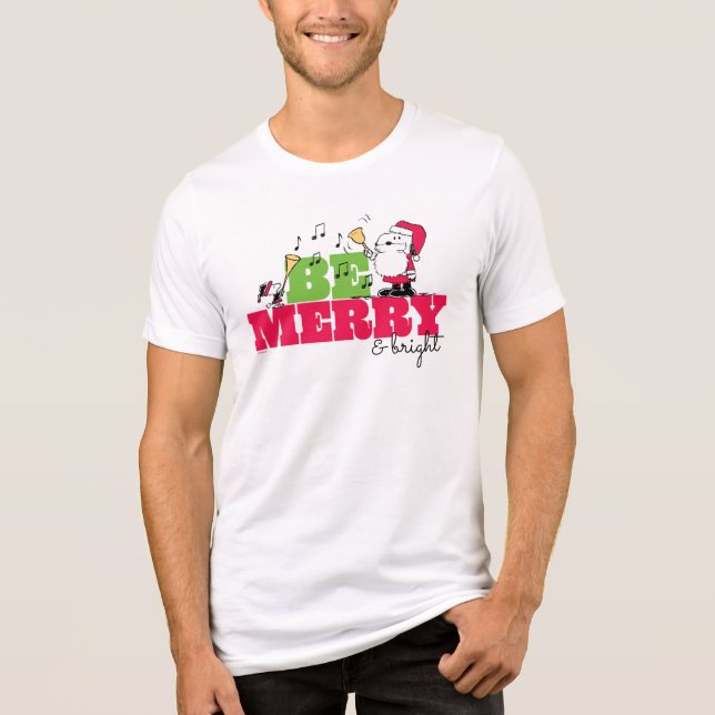 Camiseta Triblenda Cacahuetes | Ser Feliz Navidad (Anverso)
