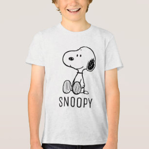 Camiseta Triblenda Cacahuetes   Snoopy Añadir tu nombre