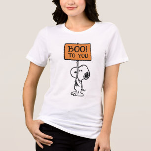 Camiseta Triblenda Cacahuetes   Snoopy Boo!