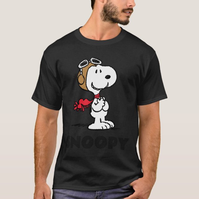Camiseta Triblenda Cacahuetes | Snoopy El Hielo Volador (Anverso)