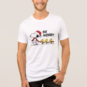 Camiseta Triblenda Cacahuetes   Snoopy & Friends Winter Scarf