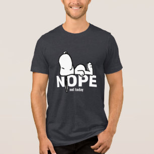 Camiseta Triblenda Cacahuetes   Snoopy Not Today   Estoy jubilado