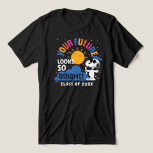 Camiseta Triblenda Cacahuetes Snoopy Tu Futuro Se Ve Tan Brillante