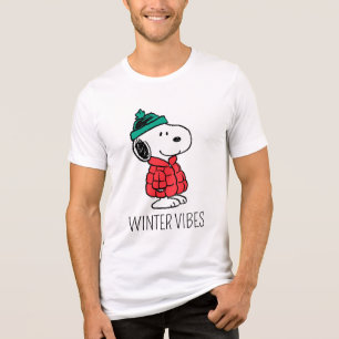 Camiseta Triblenda Cacahuetes   Snoopy Winter Coat & Gorra