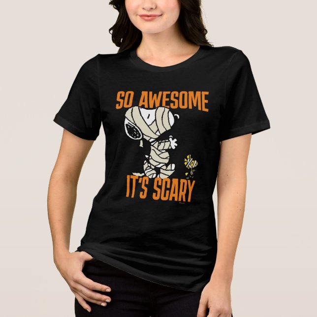 Camiseta Triblenda Cacahuetes | Snoopy & Woodstock tan asombroso que  (Anverso)
