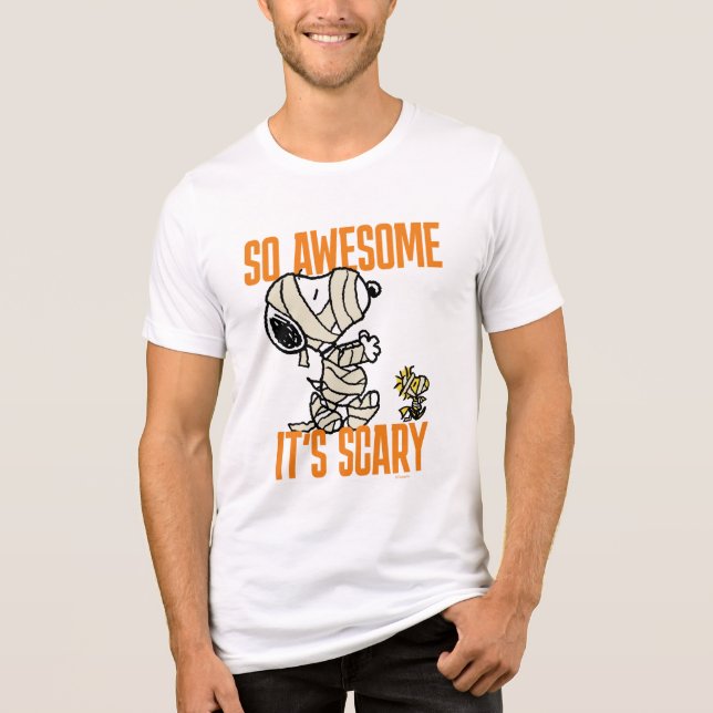 Camiseta Triblenda Cacahuetes | Snoopy & Woodstock tan asombroso que  (Anverso)