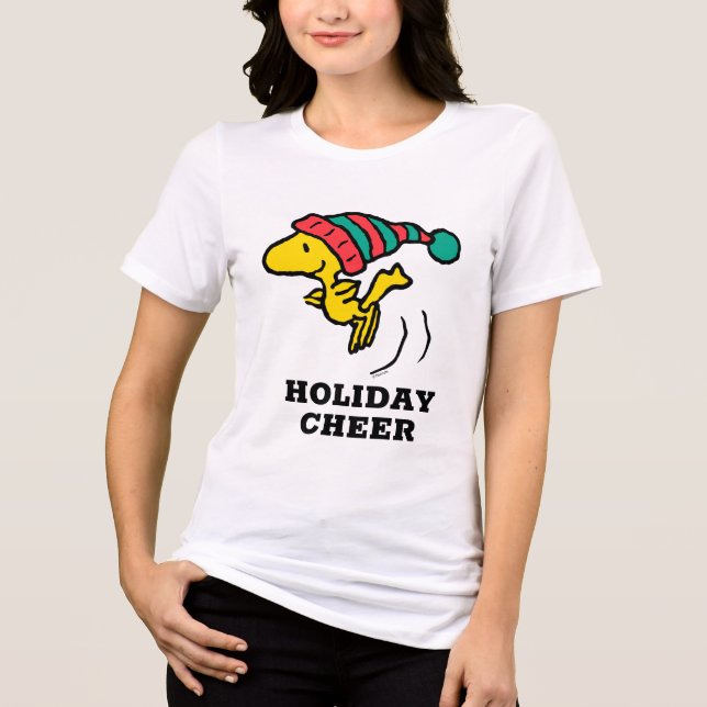 Camiseta Triblenda Cacahuetes | Tapón de invierno de Woodstock (Anverso)