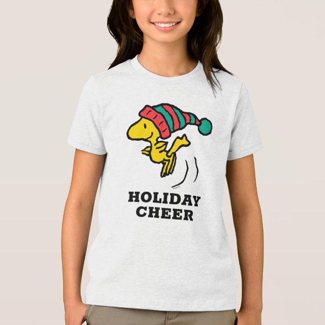 Camiseta Triblenda Cacahuetes | Tapón de invierno de Woodstock (Anverso)