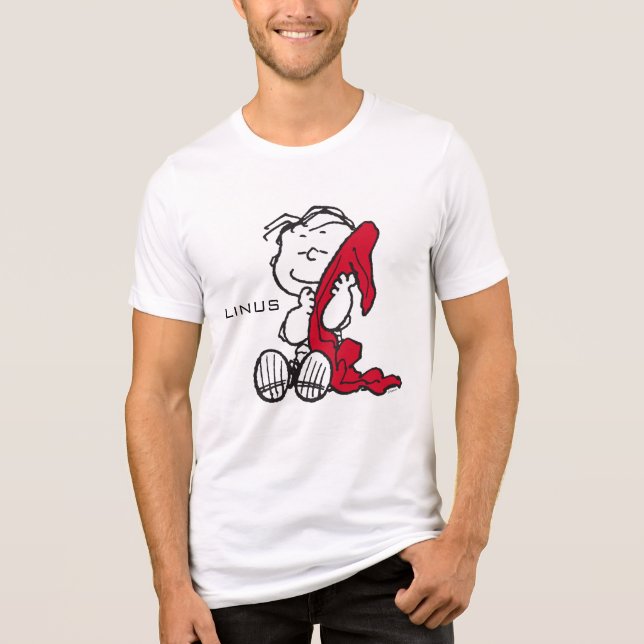Camiseta Triblenda Cacahuetes | Una Sonrisa Linus (Anverso)