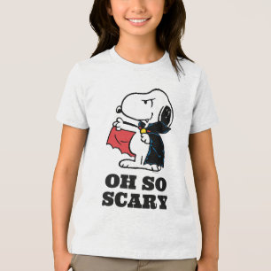 Camiseta Triblenda Cacahuetes Vampiro Snoopy de Halloween